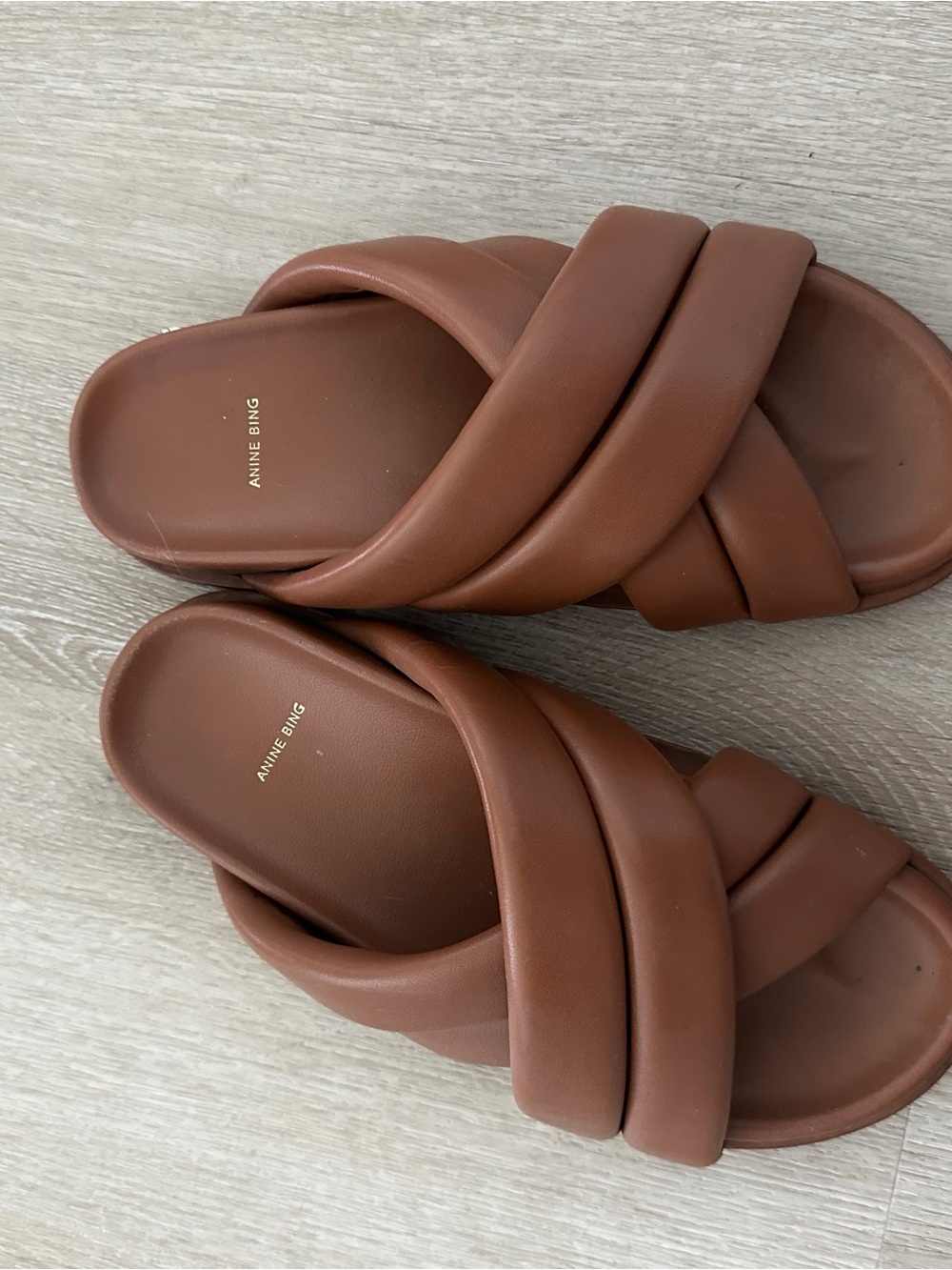 Anine Bing Women's EMI Slide Sandals